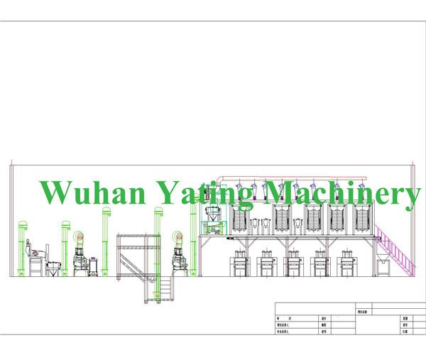 Buy cheap Stable Performance Mazie Rice Flour Machine SUS304 Material 20-200 Ton Per Day from wholesalers