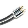 Buy cheap RCA Splendid Black Nylon Knited Aluminum Alloy Shell OD6.0 For soundbar HiFi luxury Car audio 1.5M from wholesalers