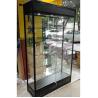 Buy cheap OEM Lockable Aluminum Frame Glass Display Showcase Cabinet With T5 LED Lights from wholesalers