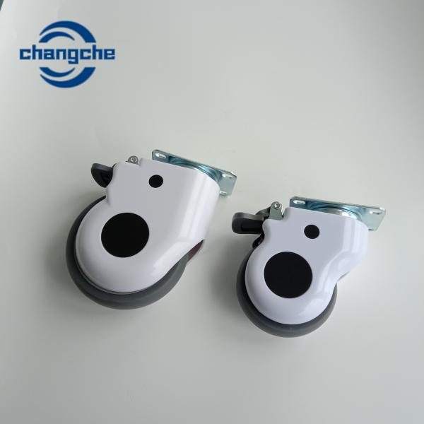 Buy cheap TPR Silent Swivel Medical Hospital Caster Wheels 5 Inch from wholesalers