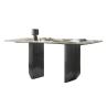 Buy cheap Simple Stainless Steel Marble Villa Square Dining Room Table from wholesalers