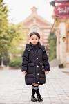 Bilemi Detachable Cap Black Red Gray Down Jacket Baby Girl Parka Kids Winter