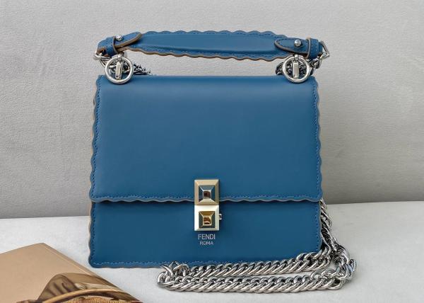KANI 381 Genunie Cowhide Leather luxury cross-body bag Mini Size Simple Style