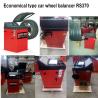 Buy cheap Tire shop used semi automatic motorcycle tire balancing machine for sale CE from wholesalers