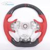 Buy cheap Red Leather Sports A90 Supra Steering Wheel Toyota Alcantara from wholesalers