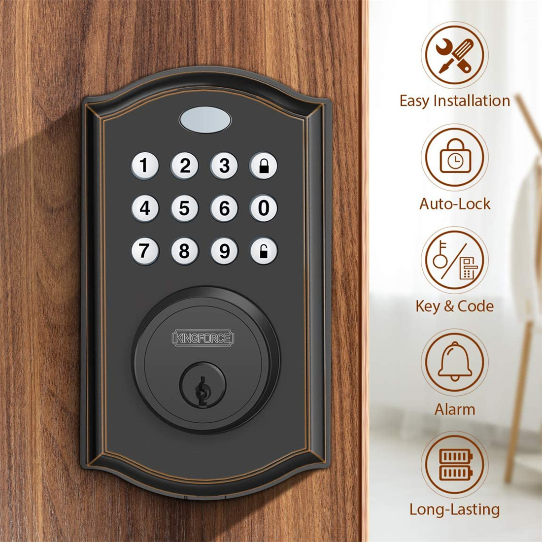 Keyless Entry Smart Door Lock