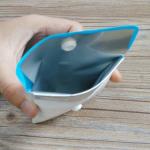 Small Colored PVC Portable Pocket Ashtray Tobacco Bag Pouch Custom Logo