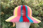 Vase paper hats, sun visor hats, magic vase hats, casual paper hats, travel