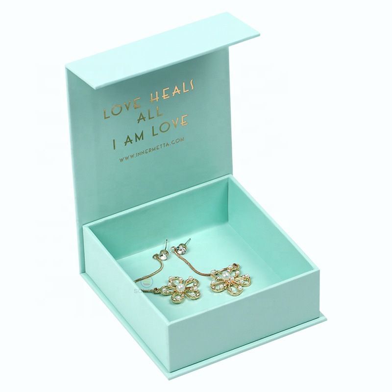 Custom Logo Printed Wedding Ring Romantic Bow Tie Lid and Base Cardboard Paper Packaging Jewelry Gift Box for Earrings Necklace Rings Bracelet