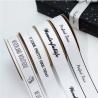 Buy cheap Customized Length Eco-Friendly Polyester Ink Printed Grosgrain Satin Ribbon for Luxury Decorations and Gifts from wholesalers