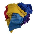 Lint free Mixed Colored Rags 100% Cotton Industrial Cleaning trapos industriales