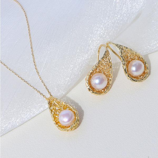 Buy cheap Natural Pearl Necklaces Freshwater Pearl Jewelry Necklace For Women Pearl Choker Necklace Pearl Jewelry Engagement Gift from wholesalers