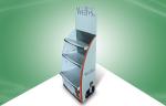 Portable Adjustable Shelf Pop Cardboard Display For Beauty Care Products