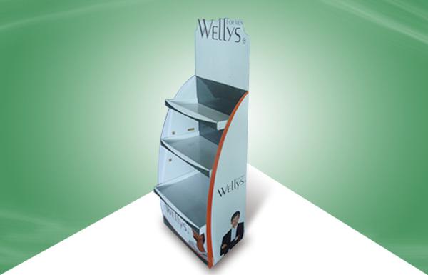 Buy cheap Portable Adjustable Shelf Pop Cardboard Display For Beauty Care Products from wholesalers