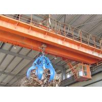 Buy cheap QZ Model Hydraulic Waste Grab Double Beam Bridge Crane 35ton product