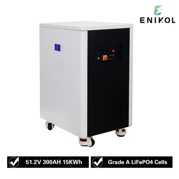 Buy cheap 10KW Discharge 51.2V 300AH Battery 15kwh lithium iron phosphate 48V Solar Battery from wholesalers