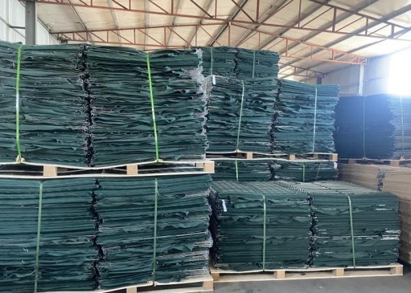 Buy cheap Hot Dipped Galvanized Wire Panel itary Barrier For Economic Products Cost from wholesalers