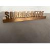 Buy cheap Versatile 3D Mirrored/Black Stainless Steel Wall Letters for Advertising and Business from wholesalers