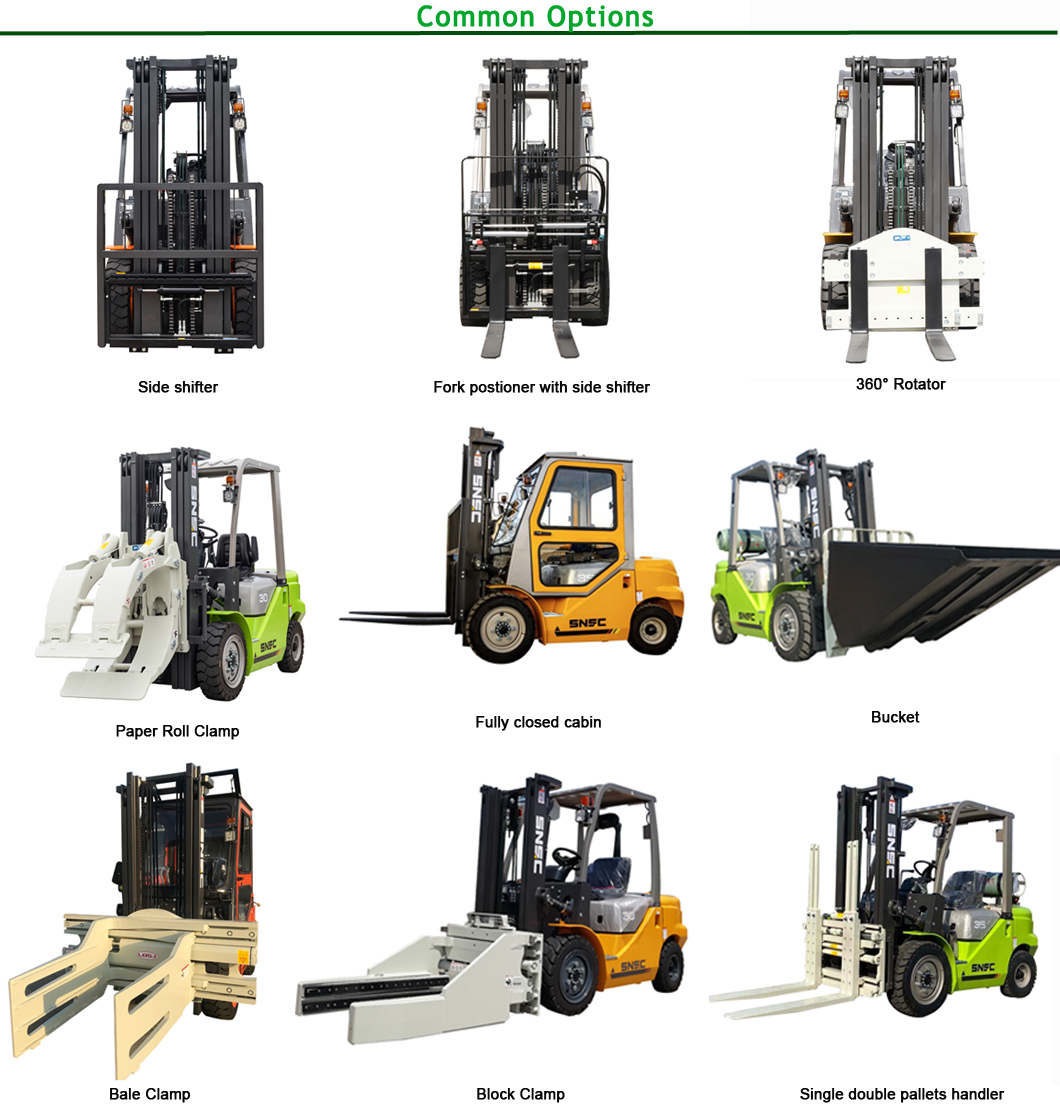Machinery Repair Shops Electric Reach Truck 1.5 Ton 1.6 Ton 2 Ton SNSC Narrow Aisle