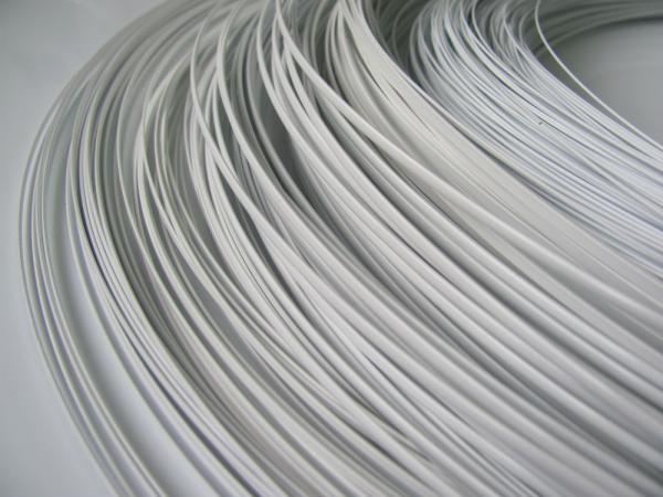 Buy cheap Copper 0.04mm Polymer Coated Wire For Agriculture White PET Nylon Coating from wholesalers