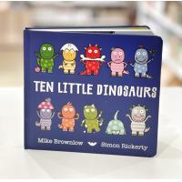 Buy cheap Customized Size Full Color Dinosaur Story Board Book For Children product