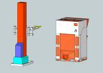 High Efficiency Automatic Powder Feed System For Powder Coating Booth