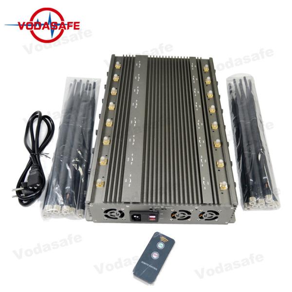 Buy cheap 5-8W Each Band Mobile Phone Signal Jammer Wifi 2.4G Bluetooth Walkie - Talkie Lojack GPSL1-L5 from wholesalers