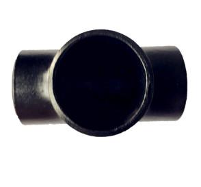 Buy cheap Pure Seamless DIN 2615 Metal Pipe Tee Black Painting 48 Inch 3 Way Tee Fitting from wholesalers