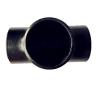 Buy cheap Pure Seamless DIN 2615 Metal Pipe Tee Black Painting 48 Inch 3 Way Tee Fitting from wholesalers