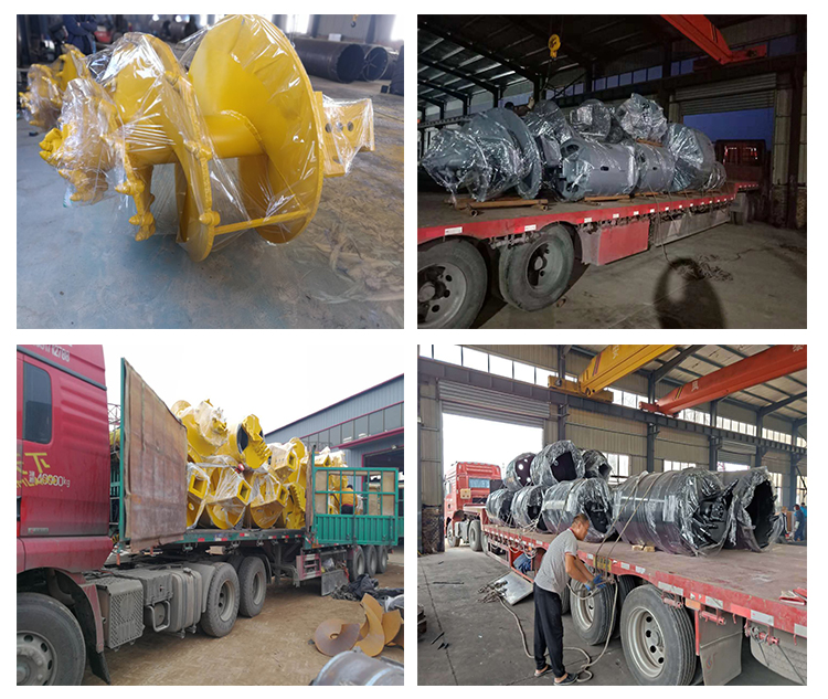 Good Welding Q345B 400mm Pitch Excavator Mounted Auger For Foundation