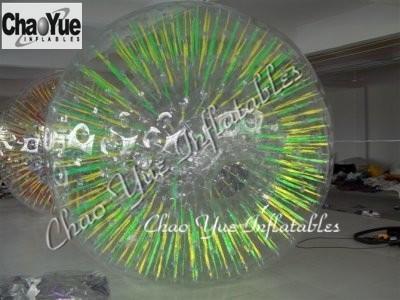 Buy cheap 2.8x1.8m Shining Inflatable Zorb Ball for amusement park from wholesalers