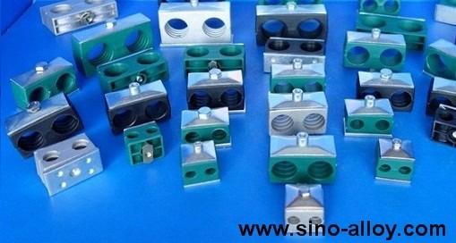 Buy cheap Heavy duty double pipe clamps According to DIN 3015-3 from wholesalers