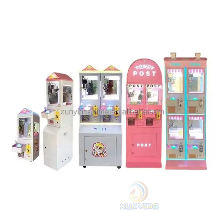 Coin Operated Arcade Game Small Toy Claw Crane Machine for Amusement Game Center