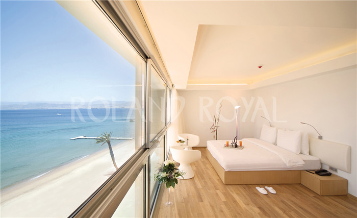 Villas Apartments Aluminum Sliding Windows With 6mm Tempered Glazing