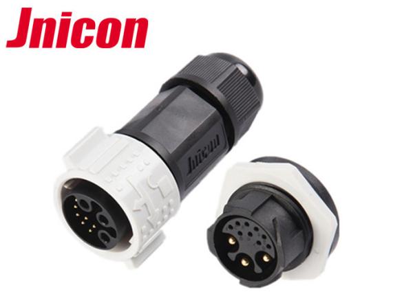 Buy cheap Jnicon 9 Pin Female Waterproof Data Connector , IP67 3 Pin Auto Waterproof Connectors from wholesalers