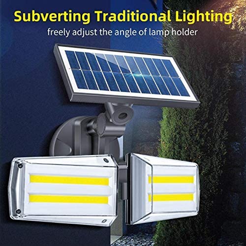 42SMD 80COB 280LM Infrared PIR Solar Motion Sensor Wall Light 6000-6500K