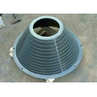 Buy cheap Stainless Steel Centrifugal Sieve Wedge Wire Basket Custom Length / Width / product