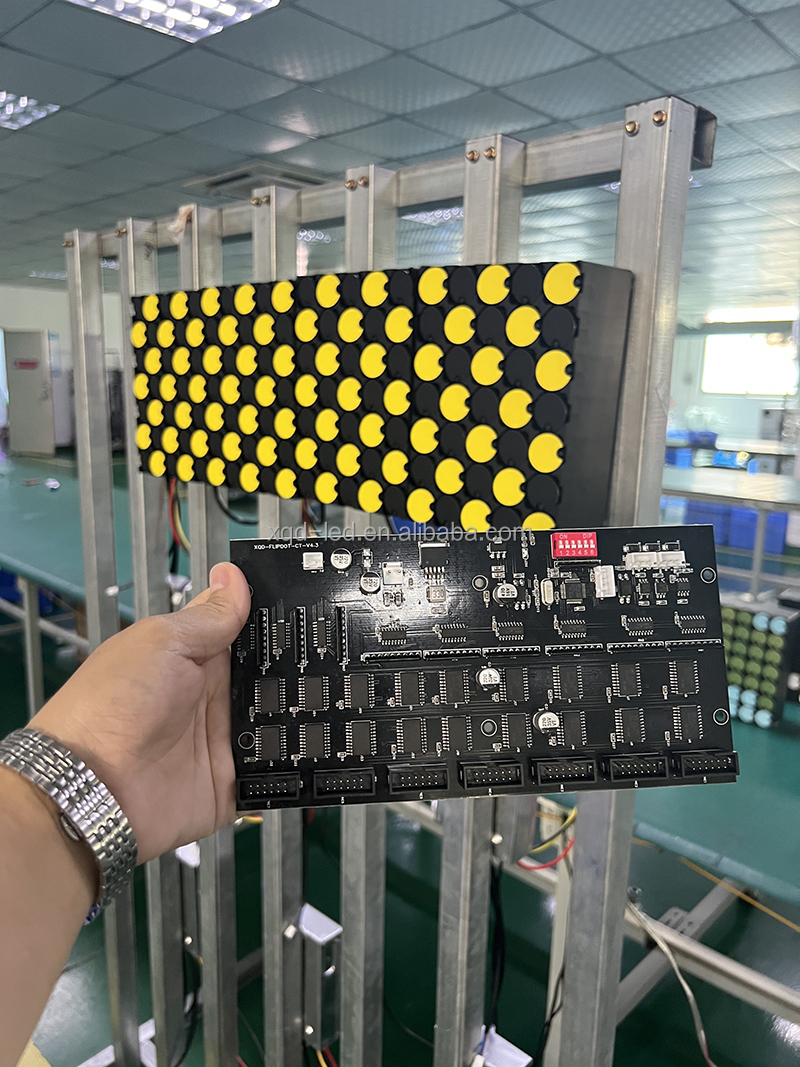 50mm Response Time Lcd Flip Dot Display For Video Wall Digital Clock