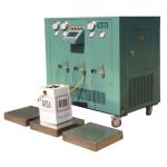 R134a cylinder refrigerant refilling machine oil less ISO tank split charging