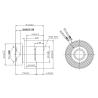 Buy cheap IPX9K Self Driving Car Camera Lens , 2MP/3MP，FEL3.34mm Wide Angle Lens，Ø6.9 High definition，ip camera ,F/NO.2.0,RI:40% from wholesalers