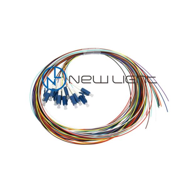 Buy cheap Telecommunication 12 Core 1.5M 0.3dB LC Fiber Optic Pigtail from wholesalers