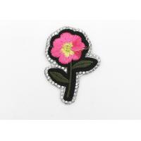 Buy cheap Washable Iron On Flower Appliques Exquisite Elegant Abrasion Resistant product