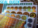 Anti Fake Void Custom Die Cut Radium Stickers Security Hologram Stickers