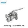 Buy cheap 2piece WCB body SS304 Ball PTFE Seat Flanged RF Floating Ball Valve from wholesalers