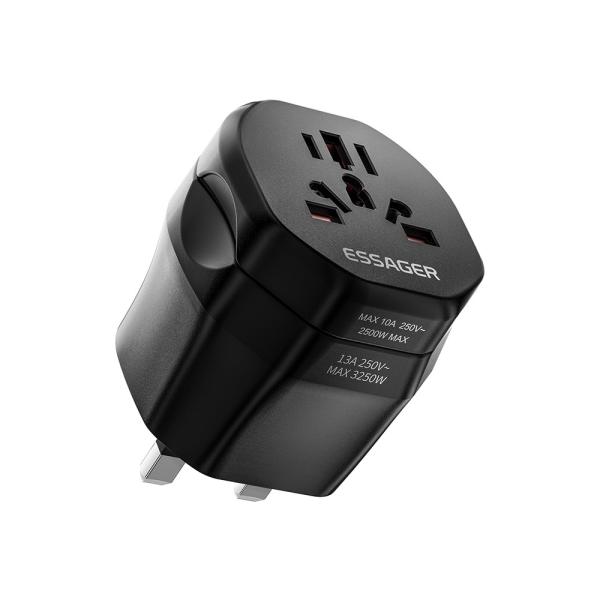 Buy cheap ESSAGER WL-033-WL-09 Series EU UK to Universal UK to EU Travel Power Adapter from wholesalers