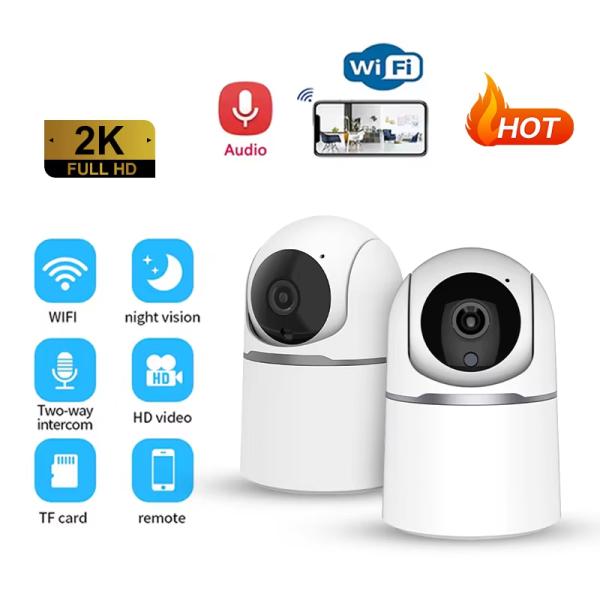 Smart Home WiFi Two Way Audio Night Vision PTZ Wireless Security Cameras Indoor Auto Tracking Network Camera