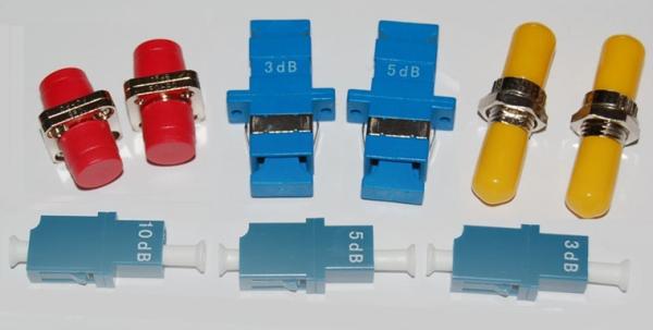 Buy cheap FC - FC Fiber Optic Attenuator With Flange High Precision Attenuation Value from wholesalers