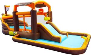 China Mega Outdoor Portable Kids Swimming Pools Large Inflatable Water Park on sale
