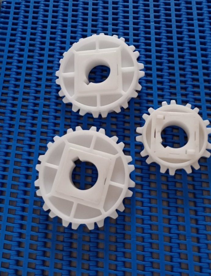 1000 Series Pitch 25.4mm Plastic Modular Conveyor Belt with Positrack