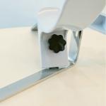 Gynecological Hospital Bed Accessories Bracket White ABS Material